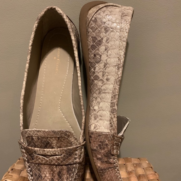 Faded Glory Snakeskin Loafers Size 8 - Picture 4 of 6